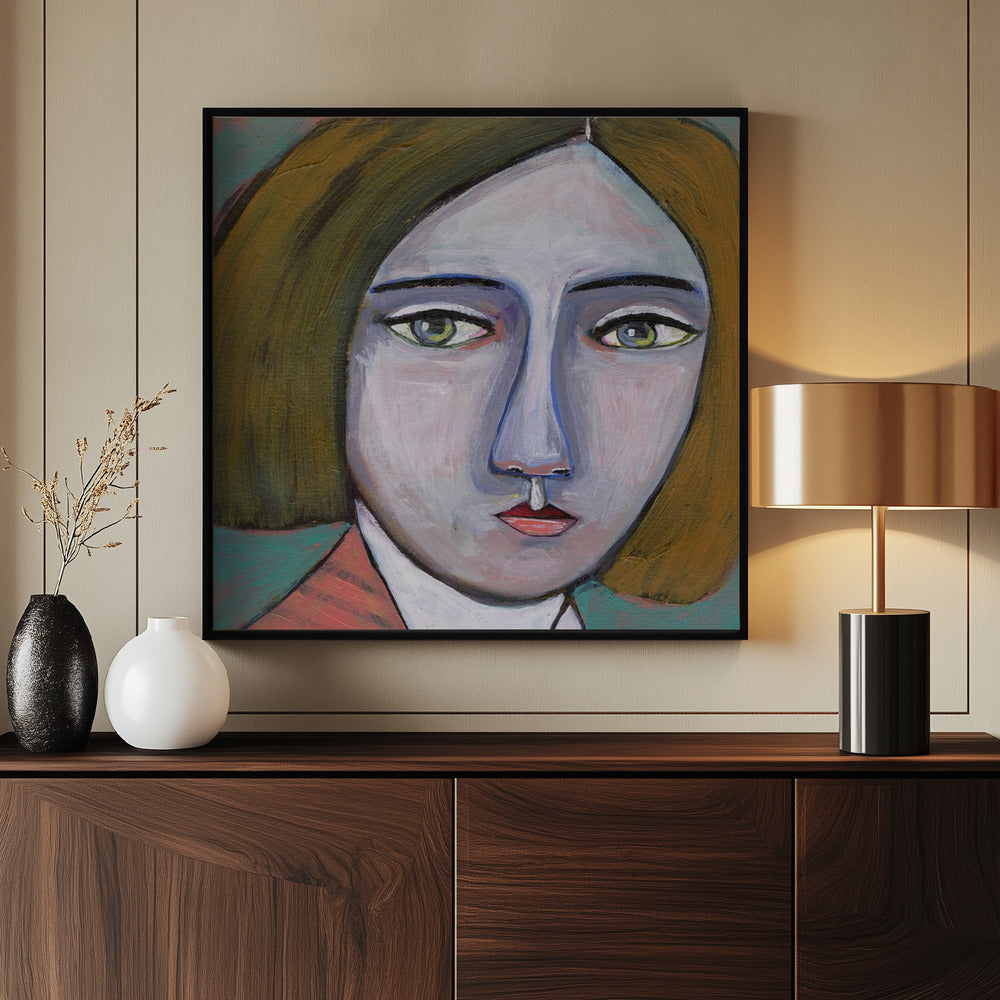 Woman&#039;s Face | Poster