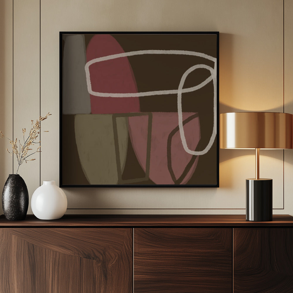 Abstract circles | Poster