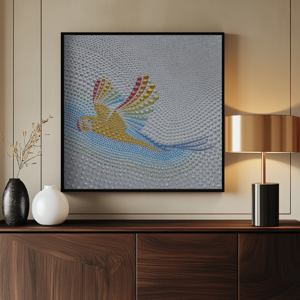Rainbow Parrot Flight | Poster