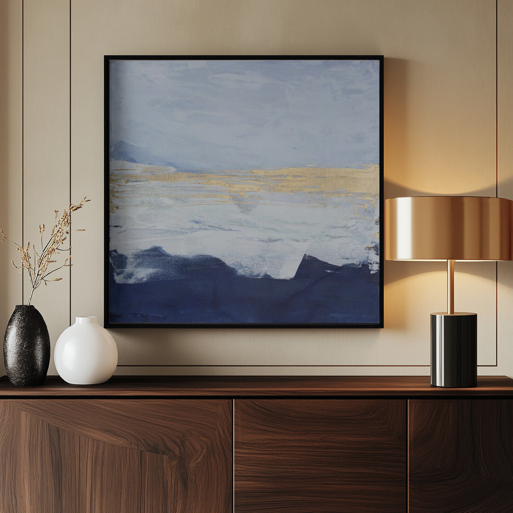 Peaceful Golden Horizon | Poster