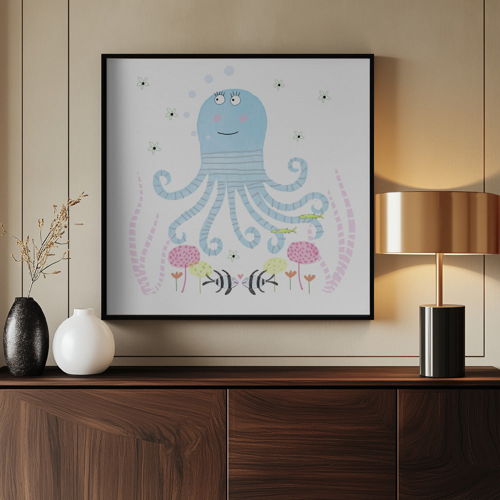 Smiling Sea Friend | Poster