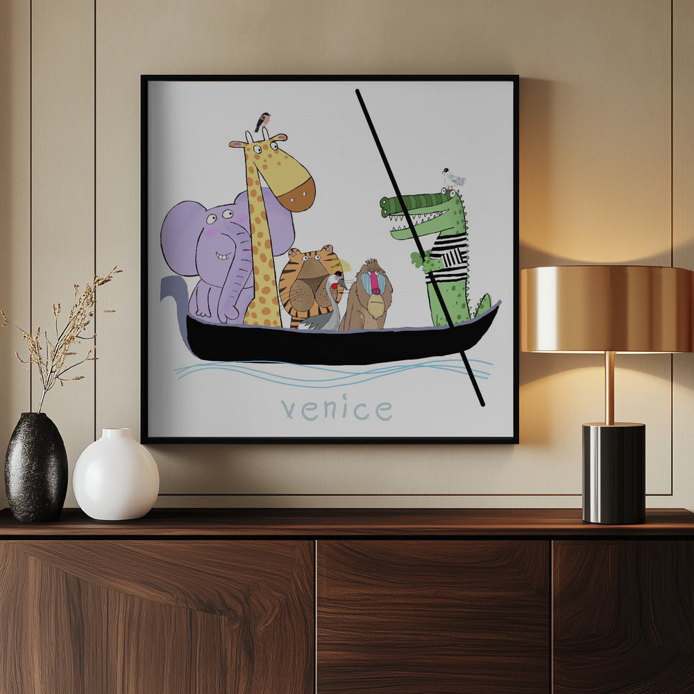 Venetian Safari Ride | Poster