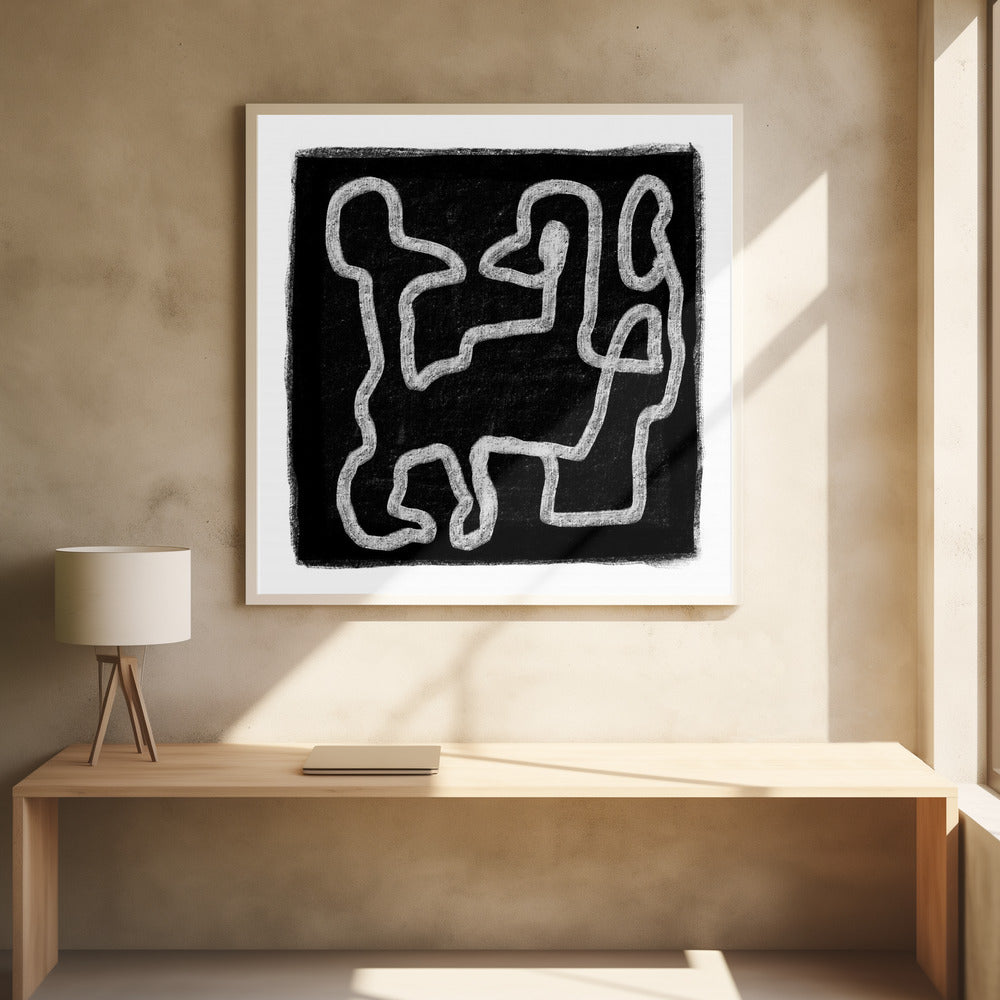 Black Scribble 2 | Poster