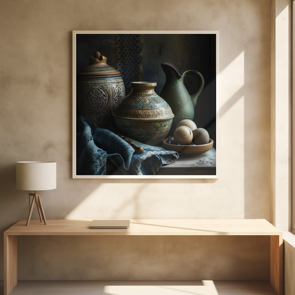 Timeless Pottery Still | Poster
