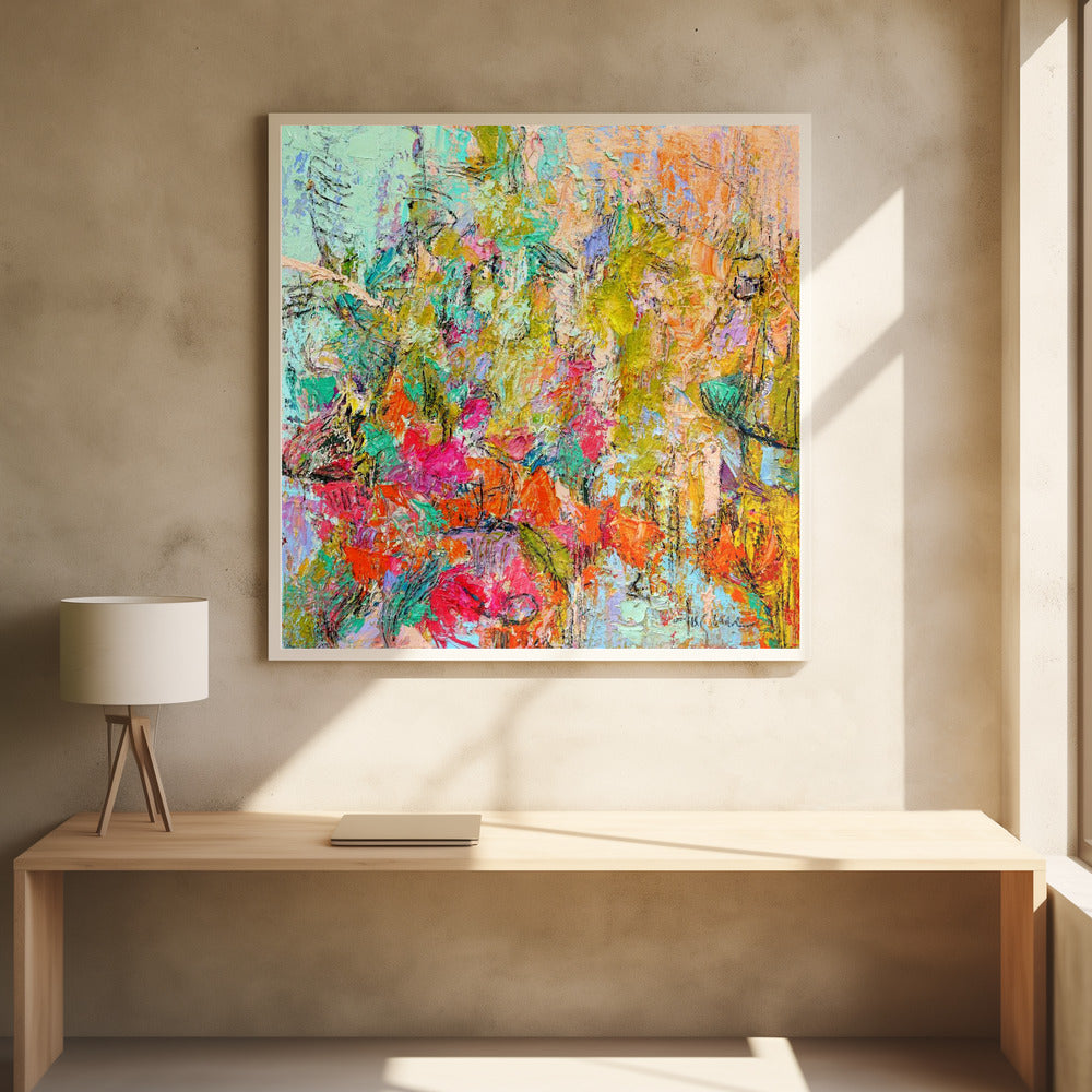 Expressionist Colorful Abstract | Poster