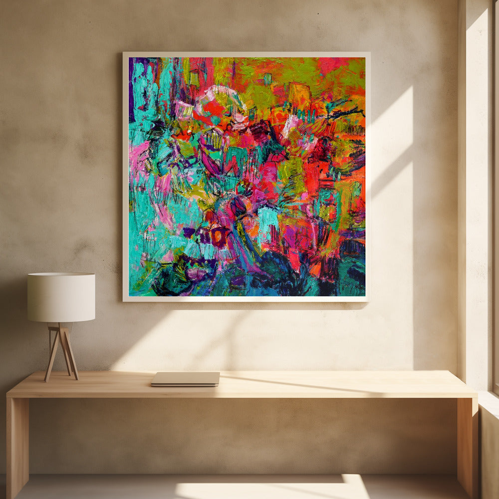 Ethereal Blossom Glow | Poster