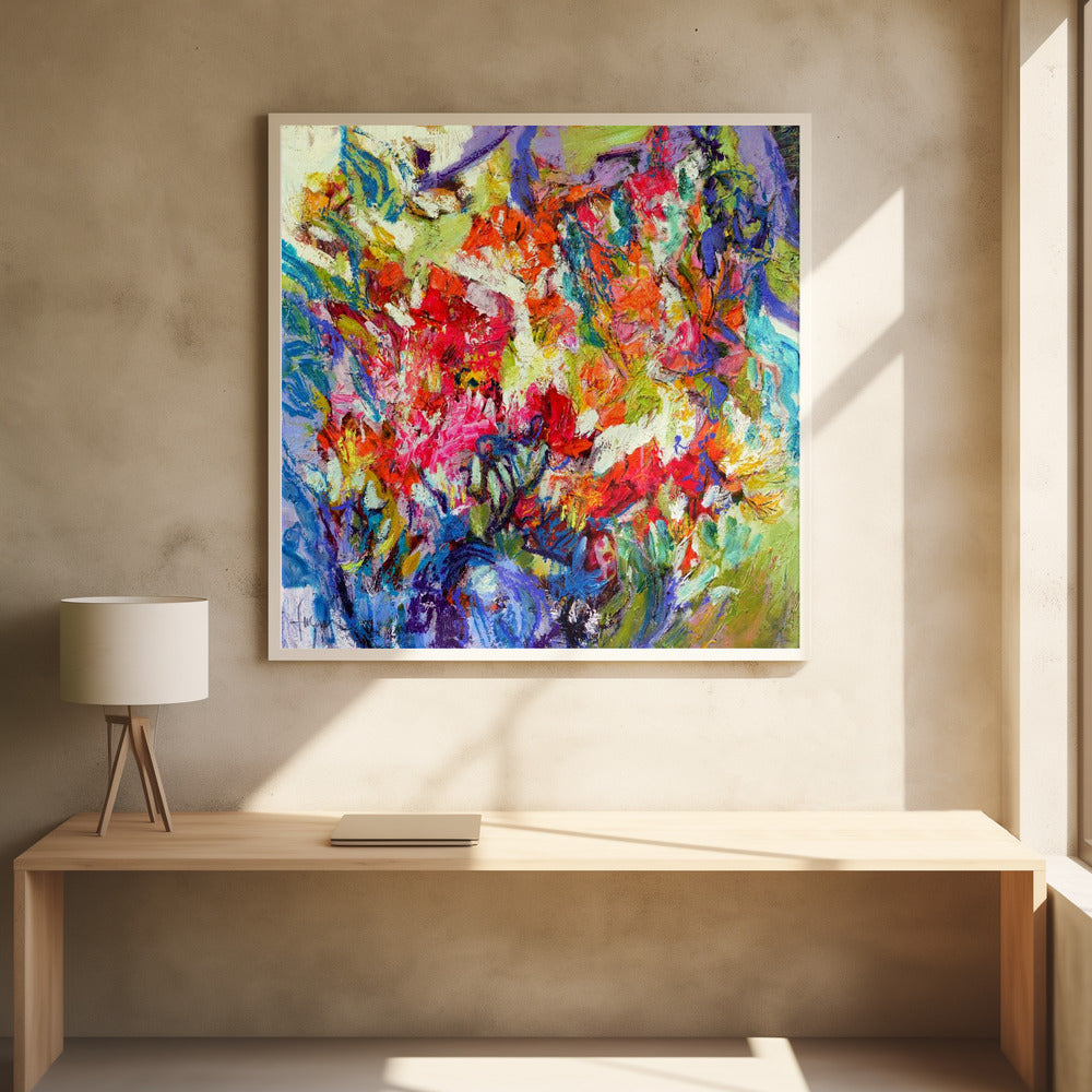 Expressionist Colorful Abstract | Poster