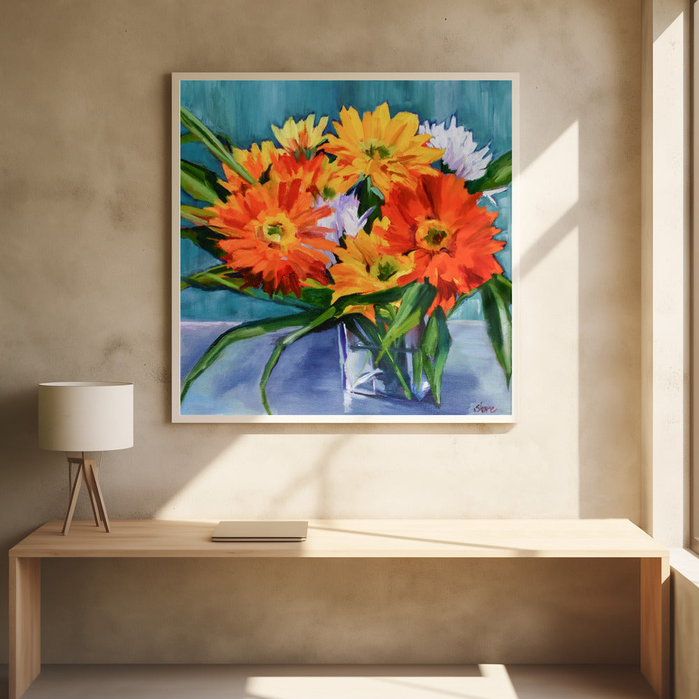 Flowers In Vase | Poster