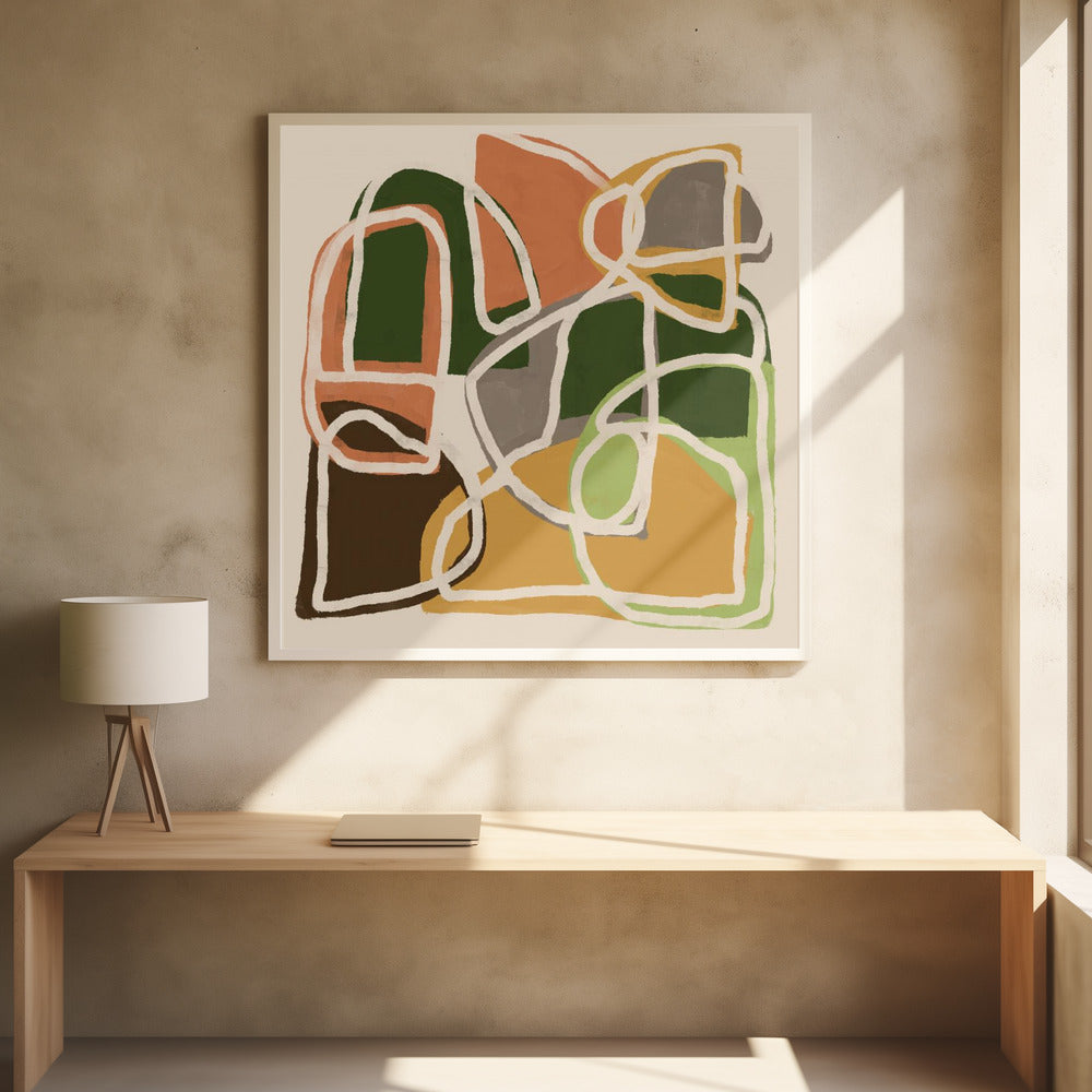 Lines and shapes | Poster