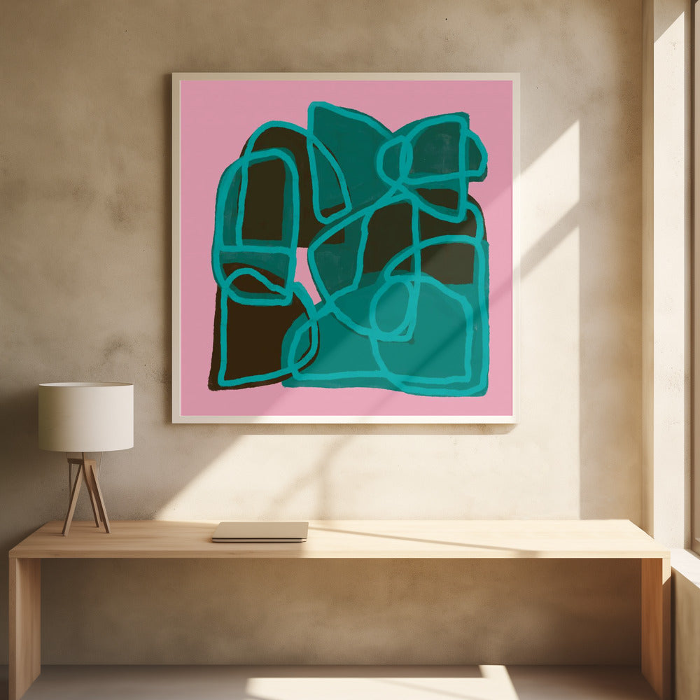 Pink Abstract | Poster