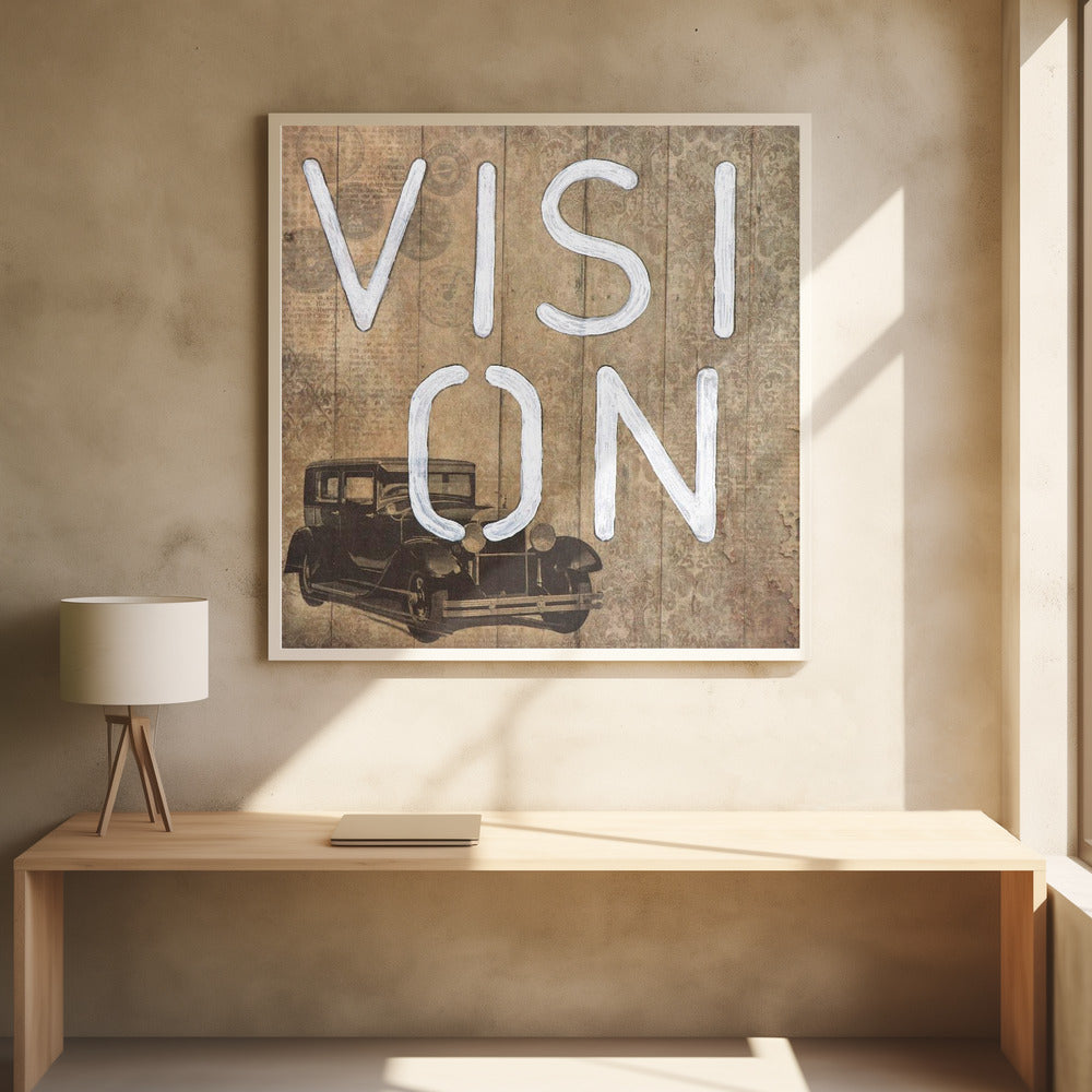 letter art [vision | Poster