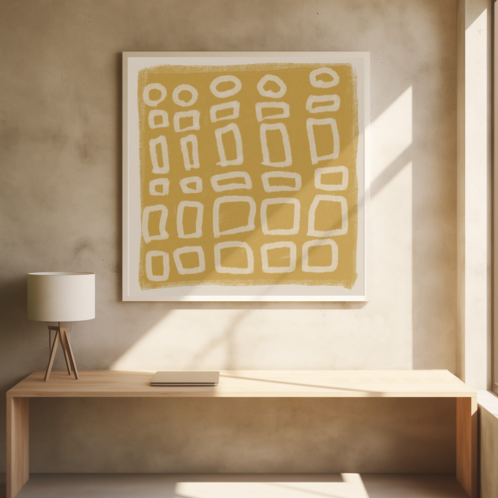 Abstract squares and cirlces | Poster