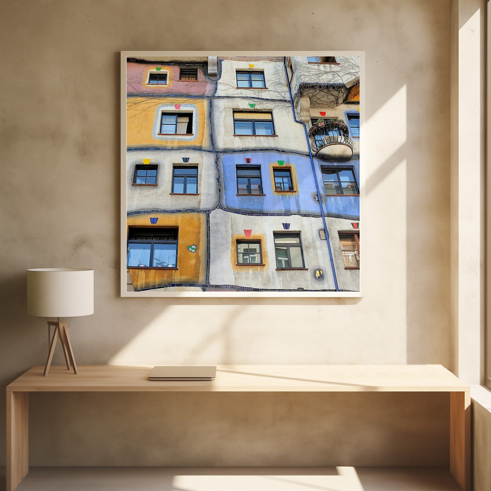 Windows of Hundertwasser | Poster