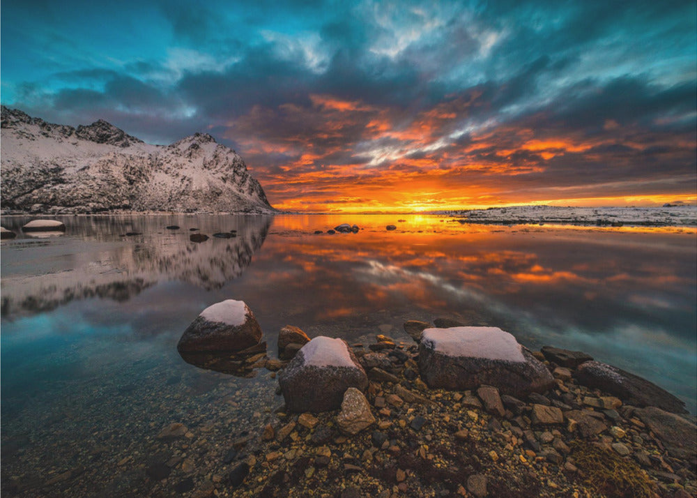 sky on fire | Canvas