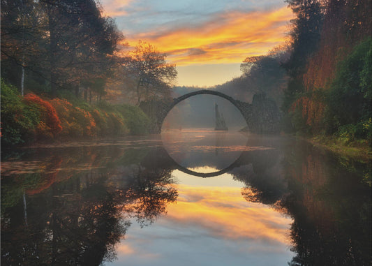 Autumn garden... | Canvas