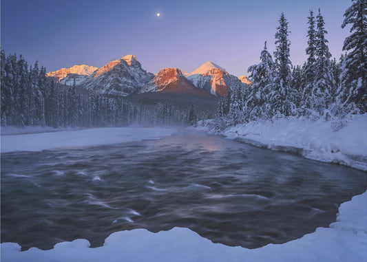 Winter Canadian Rockies | Canvas