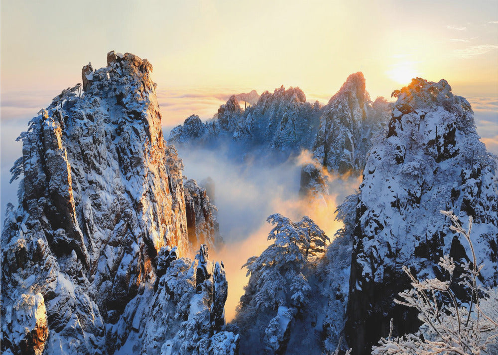 Sunrise at Mt. Huang Shan | Canvas