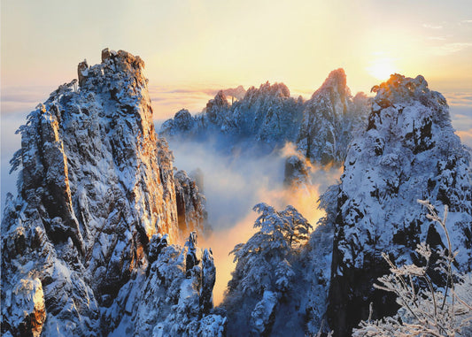 Sunrise at Mt. Huang Shan | Wallpaper