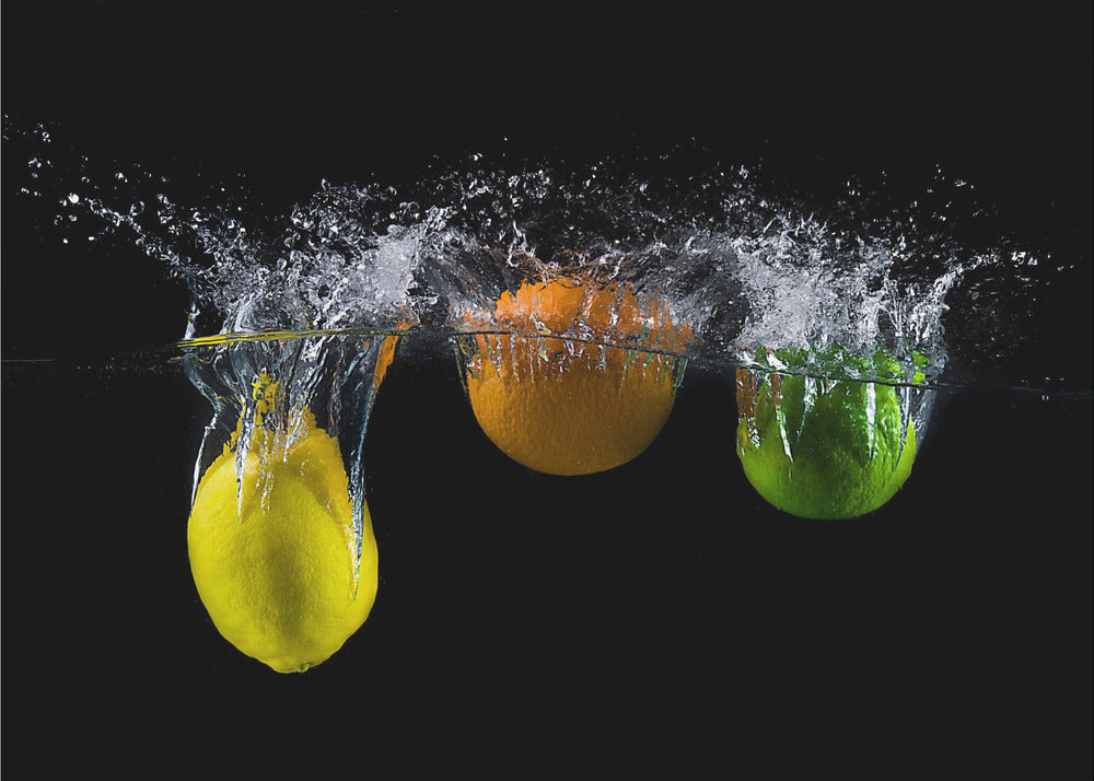 Triple citrus splash | Poster
