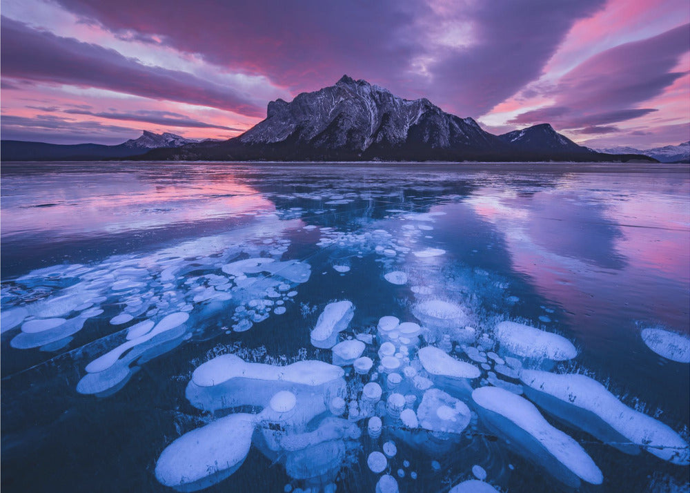 Abraham Lake 3 | Wallpaper