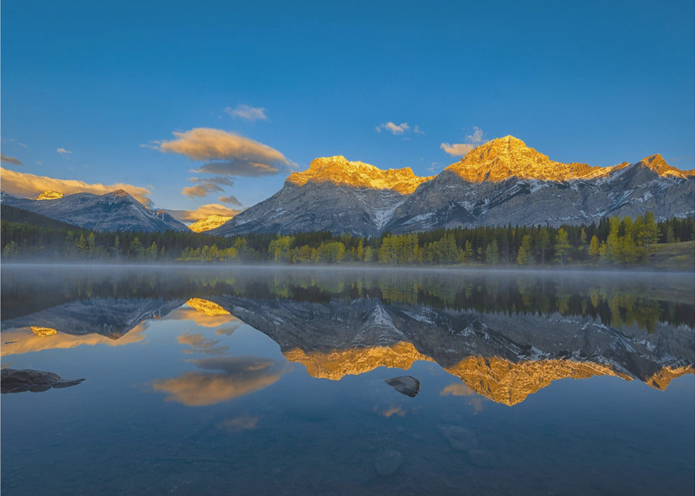 A Perfect Morning in Canadian Rockies | Canvas