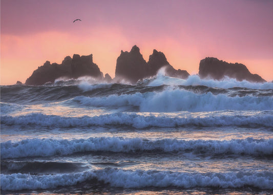 Bandon Beach Layers | Wallpaper