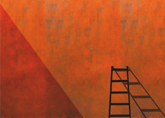 A ladder and its shadow | Canvas