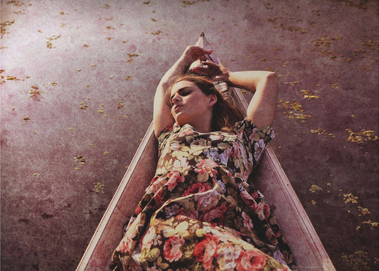 Evening on the lake | Poster