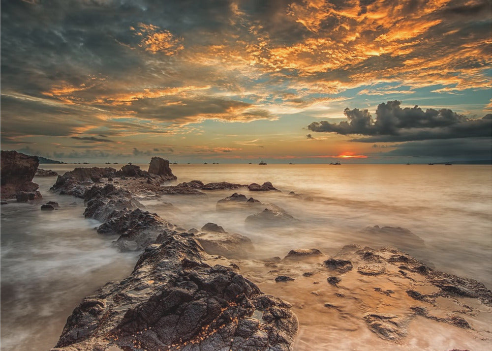 Angry Beach | Canvas