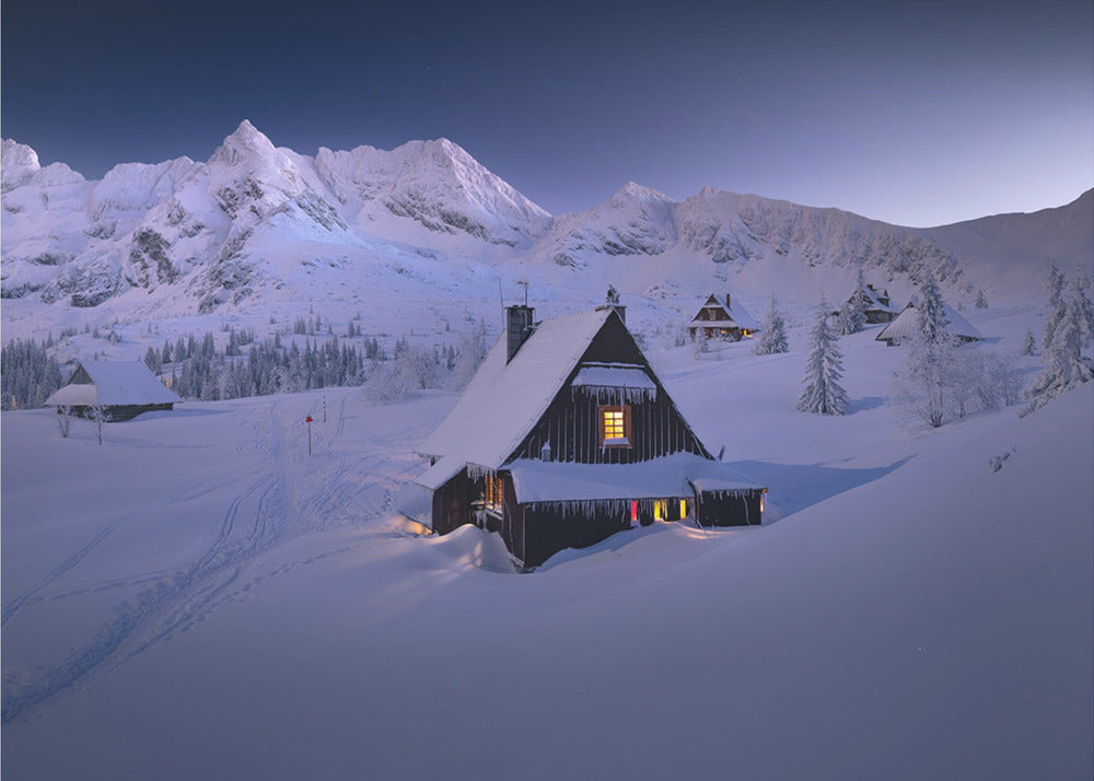 Winter Hut | Poster