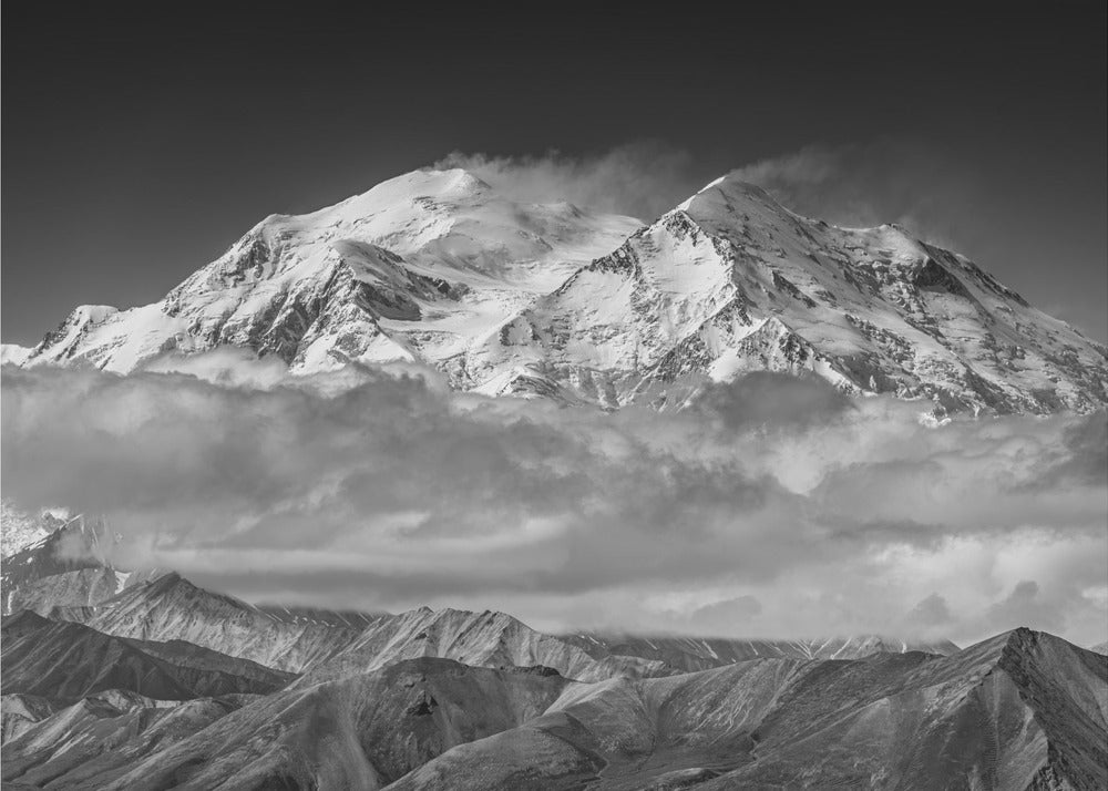 Denali from the opposing ridge line | Wallpaper