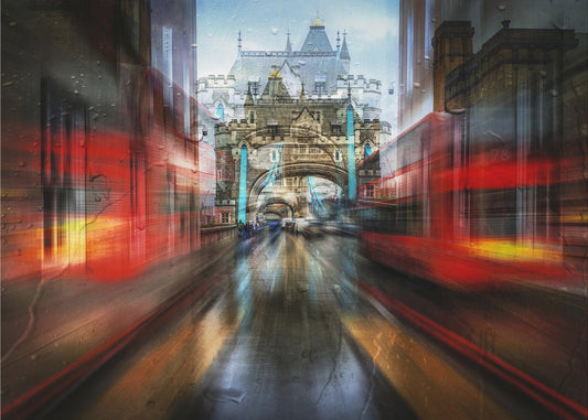 The red bus | Poster