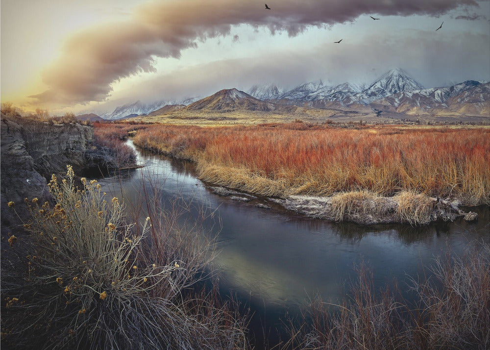 Owens River at Sunrise | Wallpaper