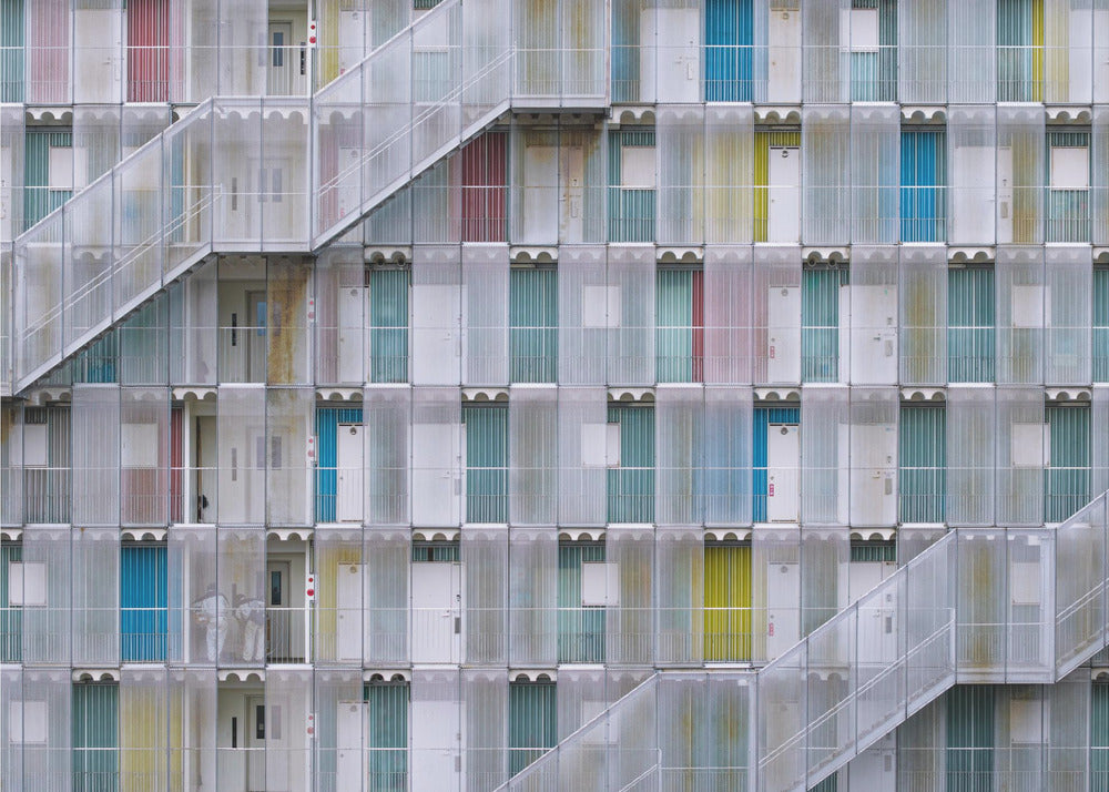 Pastel Color Doors | Poster