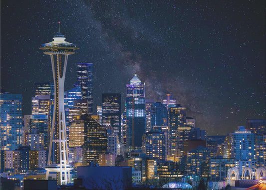 Night at Seattle | Poster