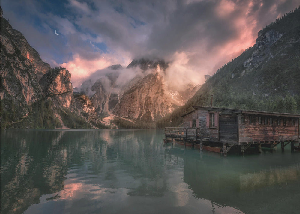 Lago di Braies, Dolomites | Poster
