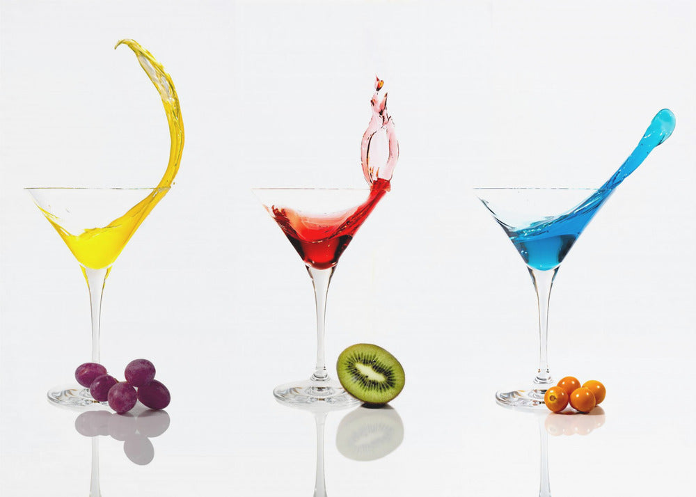 Cocktails and Fruit | Poster
