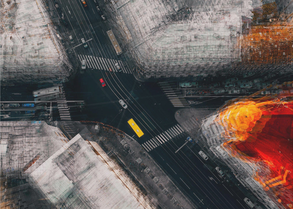 Moscow crossroad | Wallpaper