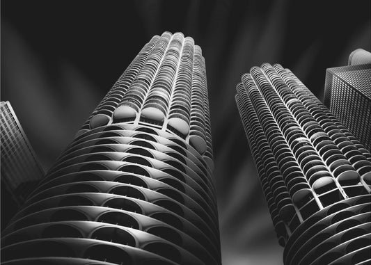Marina City (Corn Cob) | Canvas