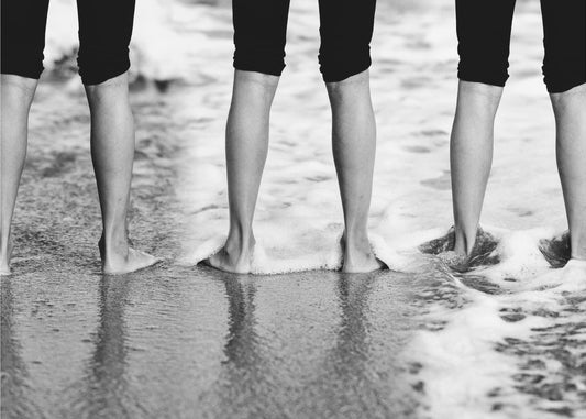 Wet feet. | Wallpaper