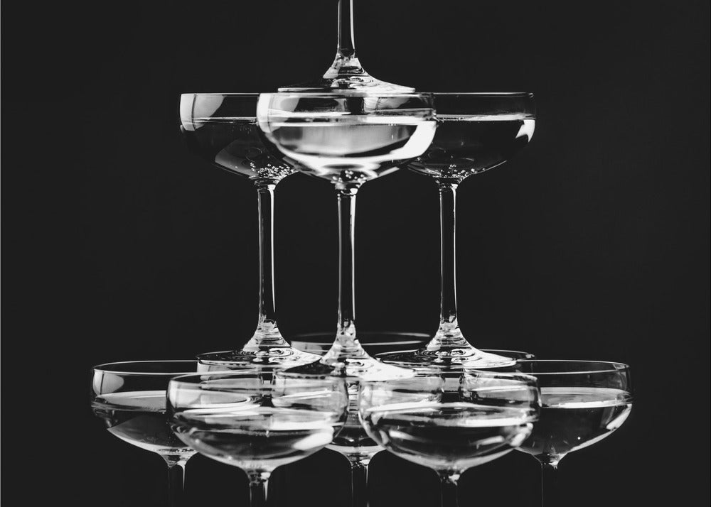 Champagne tower_10 | Canvas