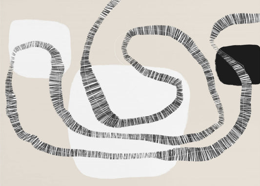 Bold Lines And Geometric Forms | Poster