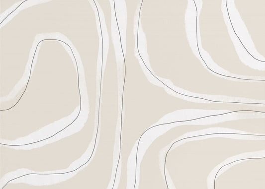 Gentle Strata Lines | Canvas