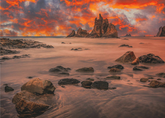 Canary Sunset | Canvas