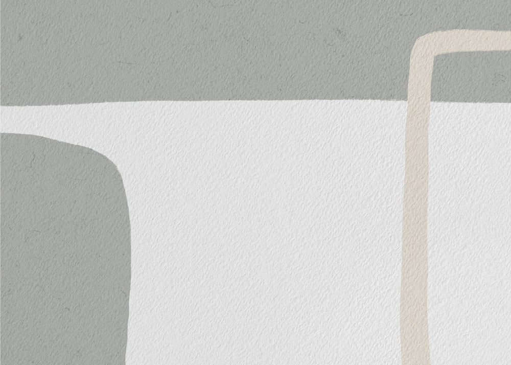 Muted Geometric Forms | Canvas