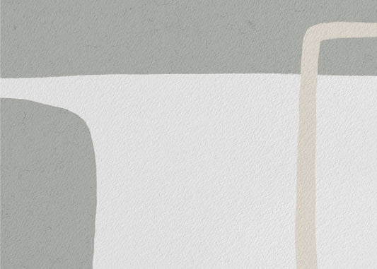 Muted Geometric Forms | Canvas