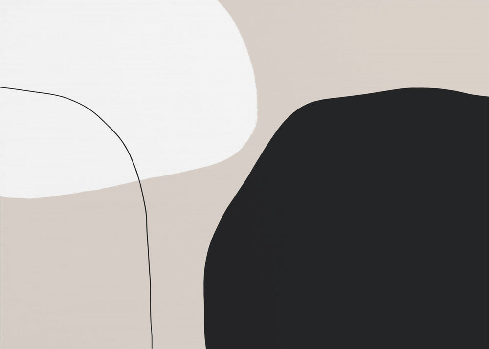 Black And White Shapes | Canvas