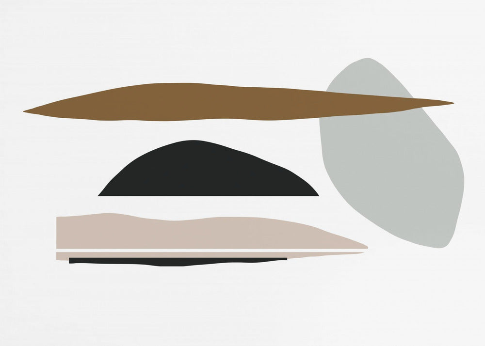 Organic Shapes And Earthy Tones | Canvas