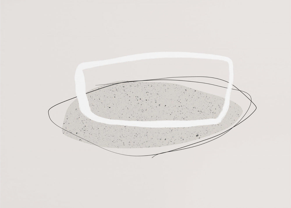 Geometric Shapes And Soft Neutral Tones | Canvas