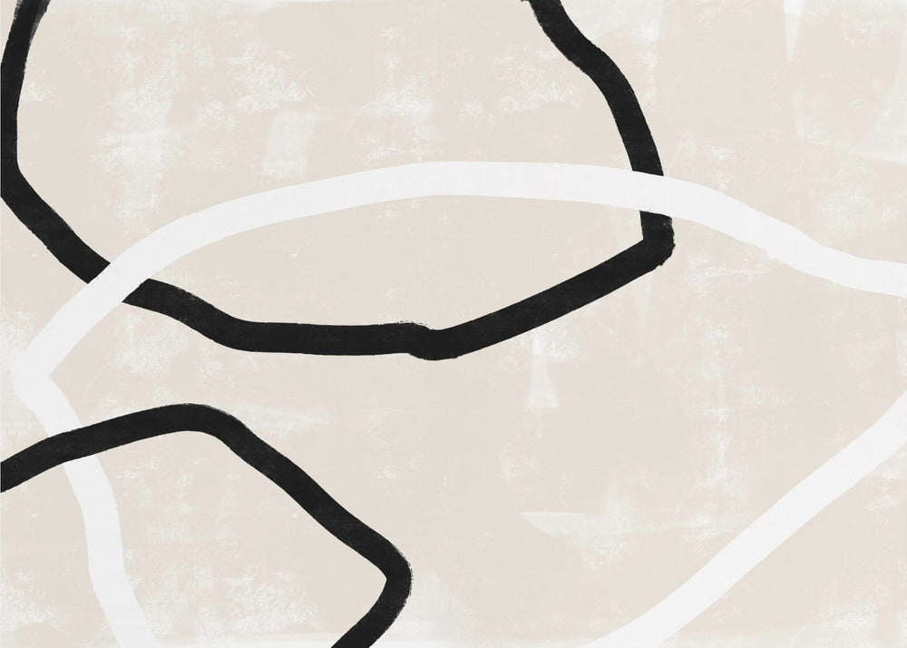 Black And White Lines | Canvas